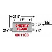 Cherry Bomb Vortex Exhaust Muffler - 88111CB