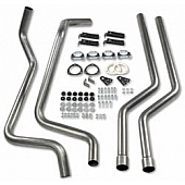 Flow Tech Exhaust Super Street Header Back System - 51555FLT