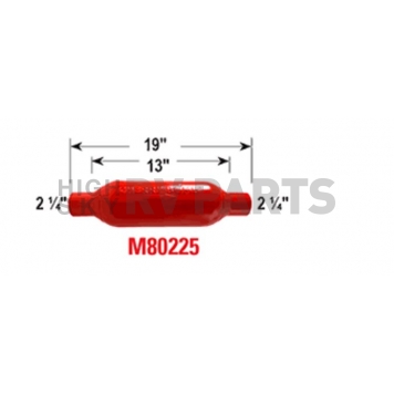 Cherry Bomb M-80 Exhaust Muffler - M80225-1
