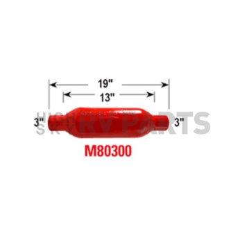 Cherry Bomb M-80 Exhaust Muffler - M80300-1
