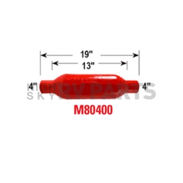 Cherry Bomb M-80 Exhaust Muffler - M80400-1