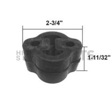 Nickson Exhaust System Hanger - 00233
