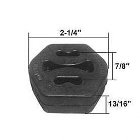 Nickson Exhaust Muffler Hanger - 00244