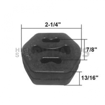 Nickson Exhaust Muffler Hanger - 00244