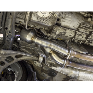 AFE Twisted Steel Exhaust Header - 48-36314-HC-6