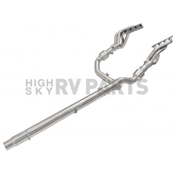 AFE Twisted Steel Exhaust Header - 48-42010-YC