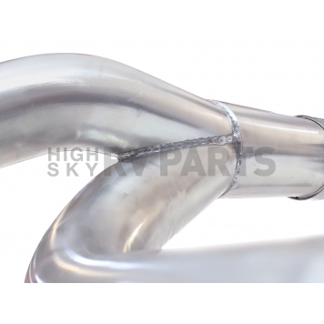 AFE Twisted Steel Exhaust Header - 48-42010-YC-4