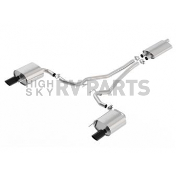 Borla Exhaust Touring Cat Back System - 1014039BC