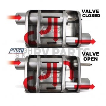 BBK Performance Varitune Exhaust Muffler - 3101-3
