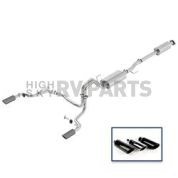 Ford Performance Exhaust Touring Series Cat-Back System - M-5200-F1527DTFA
