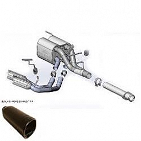 Ford Performance Exhaust Sport Cat Back System - M-5200-F1535126L