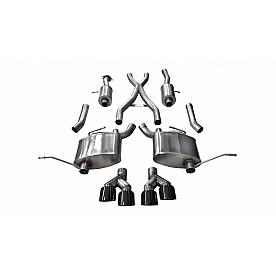Corsa Performance Exhaust Sport Cat Back System - 14992BLK