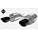 Corsa Performance Exhaust Touring Axle Back System - 14157BLK