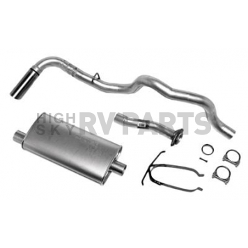 Dynomax Exhaust Super Turbo Cat Back System - 17317