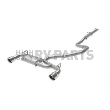 AFE Exhaust Takeda Cat Back System - 49-37008-P