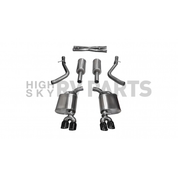 Corsa Performance Exhaust Xtreme Cat Back System - 14985BLK