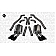 Corsa Performance Exhaust Sport Cat Back System - 14971BLK