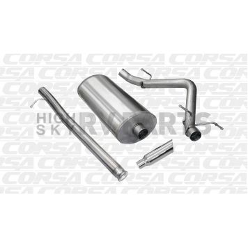 Corsa Performance Exhaust DB Series Cat Back System - 24920-1