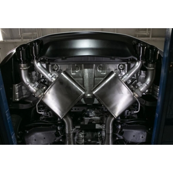 Corsa Performance Exhaust Variable Sound Level Axle Back System - 14789BLK-1