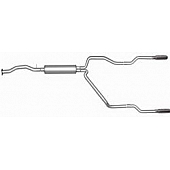 Gibson Exhaust Split Rear Cat Back System - 65528