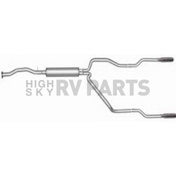 Gibson Exhaust Split Rear Cat Back System - 65528