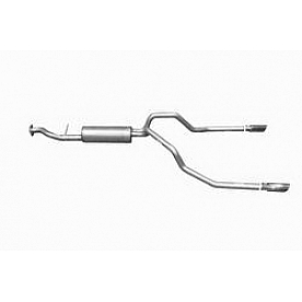 Gibson Exhaust Split Rear Cat Back System - 65542