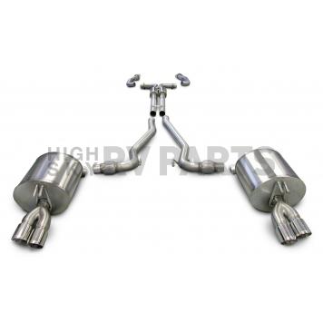 Corsa Performance Exhaust Sport Cat Back System - 14950BLK