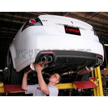 Corsa Performance Exhaust Sport Cat Back System - 14950BLK-1