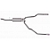 Gibson Exhaust Split Rear Cat Back System - 65548