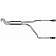 Gibson Exhaust Split Rear Cat Back System - 65549