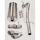 Corsa Performance Exhaust Sport Cat Back System - 14878BLK
