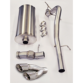 Corsa Performance Exhaust Sport Cat Back System - 14878BLK