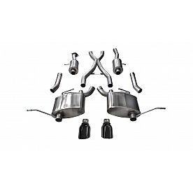 Corsa Performance Exhaust Sport Cat Back System - 14991BLK
