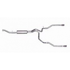 Gibson Exhaust Split Rear Cat Back System - 65561