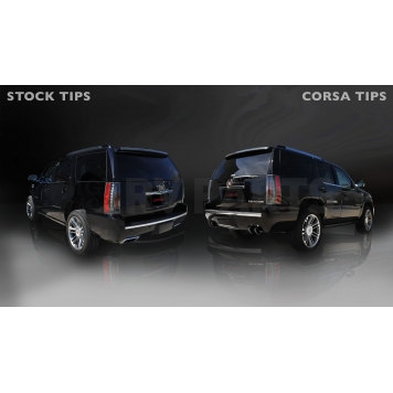 Corsa Performance Exhaust Sport Cat Back System - 14886BLK-2