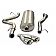 Corsa Performance Exhaust Sport Cat Back System - 14892BLK