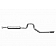 Gibson Exhaust Swept Side Cat Back System - 619998