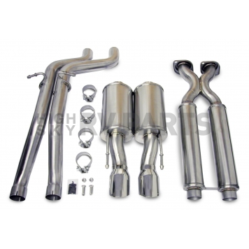 Corsa Performance Exhaust Sport Cat Back System - 14451BLK-2