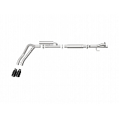 AFE Exhaust Rebel Cat-Back System - 49-43117-B