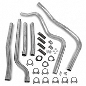 Hooker Headers Exhaust Competition Back System - 16551HKR