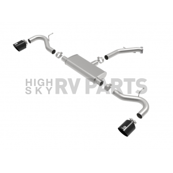 AFE Exhaust Takeda Axle Back System - 49-47016-B-1