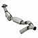 Flowmaster Catalytic Converter Direct Fit 48 State - 2020017