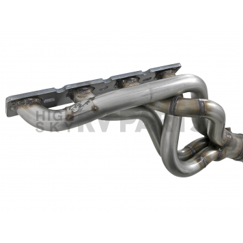 AFE Twisted Steel Exhaust Header - 48-32025-YC-1