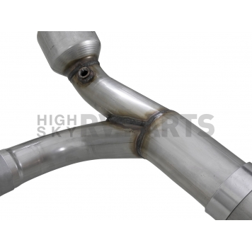 AFE Twisted Steel Exhaust Header - 48-32025-YC-4