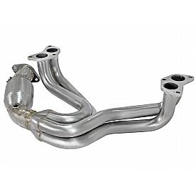 AFE Twisted Steel Exhaust Header - 48-36005-HC