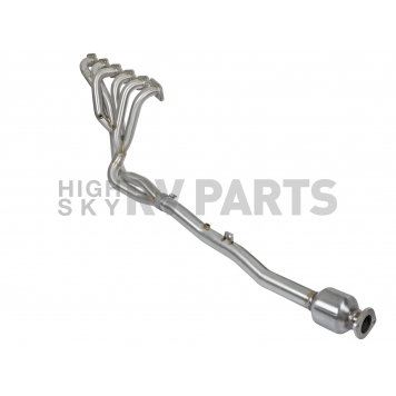 AFE Twisted Steel Exhaust Header - 48-36105-YC-1