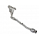 AFE Twisted Steel Exhaust Header - 48-36105-YC