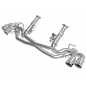 AFE Exhaust Mach Force XP Cat Back System - 49-34124NM-P