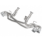 AFE Exhaust Mach Force XP Cat Back System - 49-34127NM-P