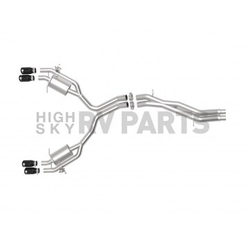 AFE Exhaust Mach Force XP Axle Back System - 49-36427-B-1